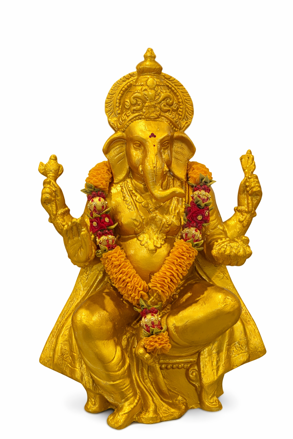 Lord Ganesha Golden Statue