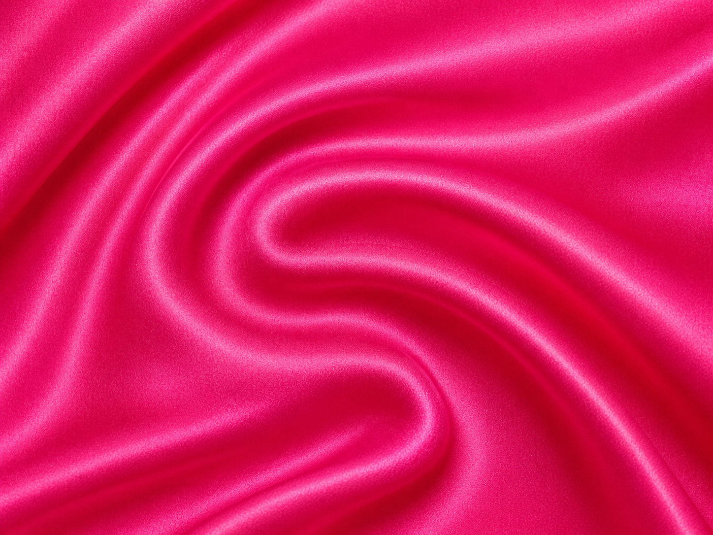 Drape-Satin Fuchsia Pink