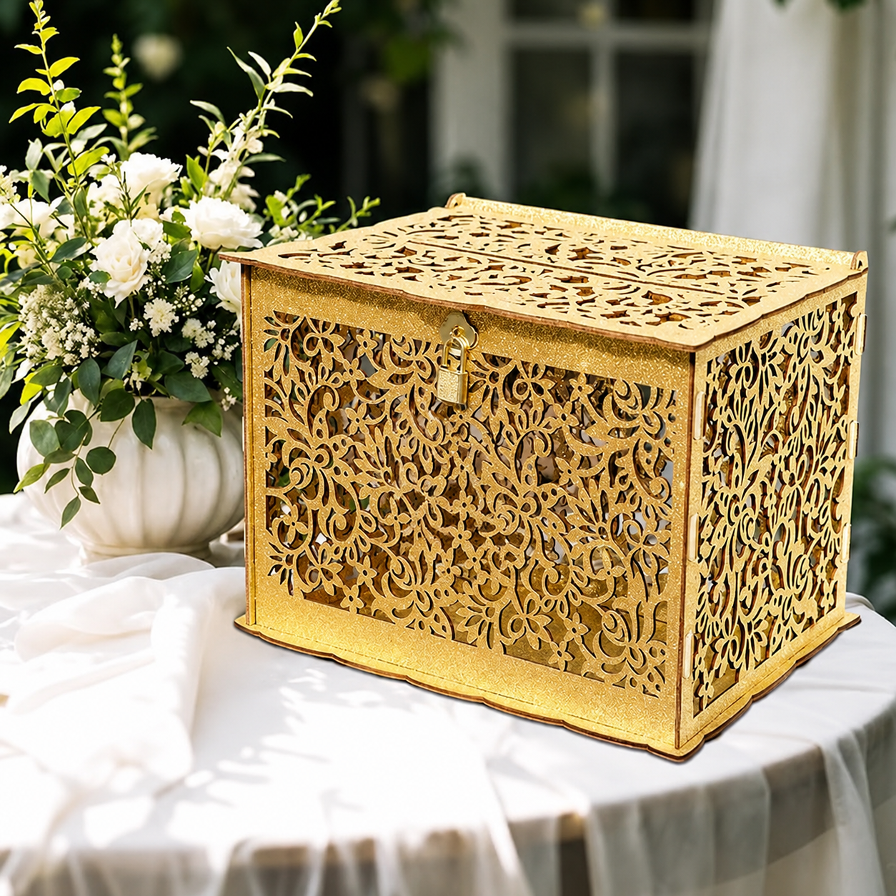 card-box with lock