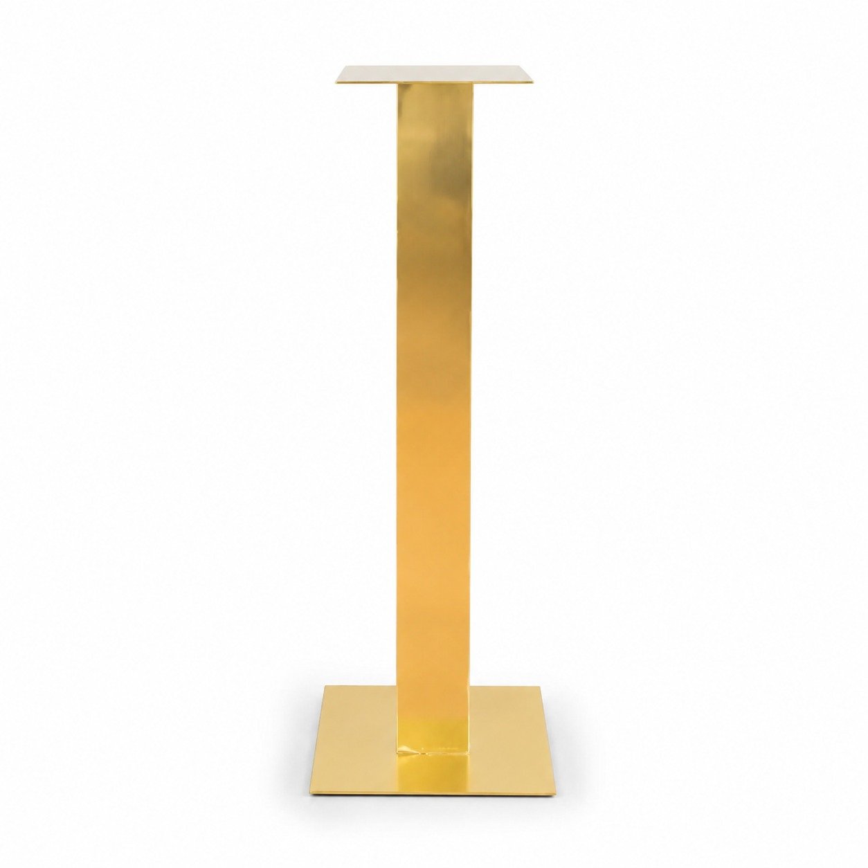 Golden Metal Pedestal Stand