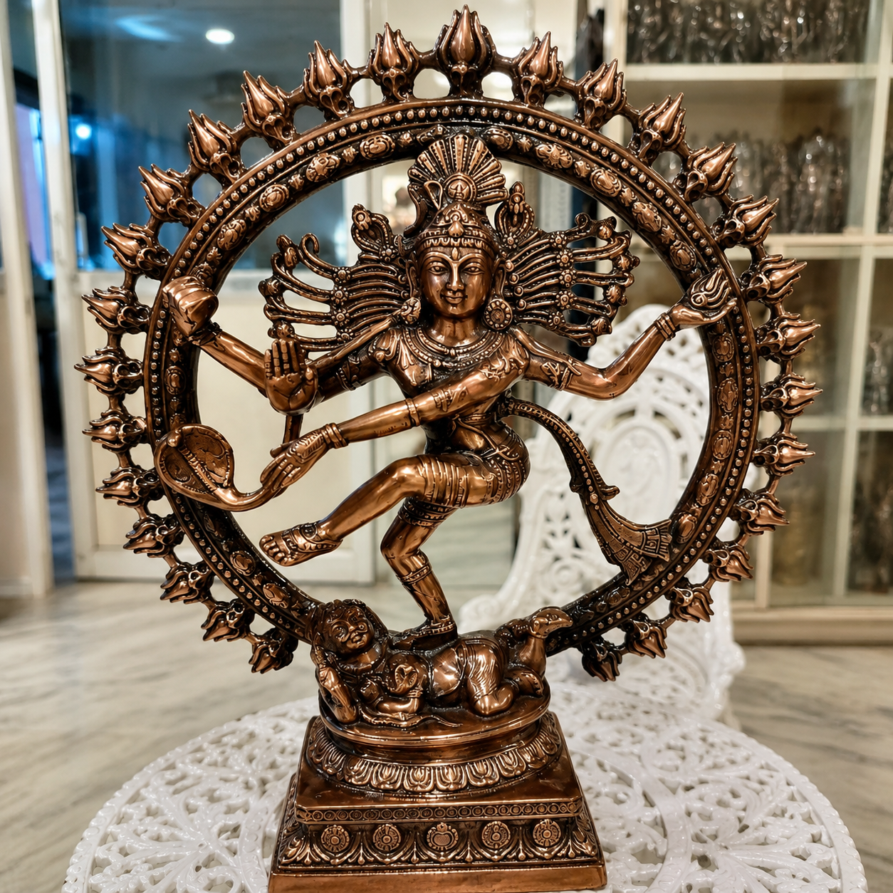 Antique Copper Nataraja Idol