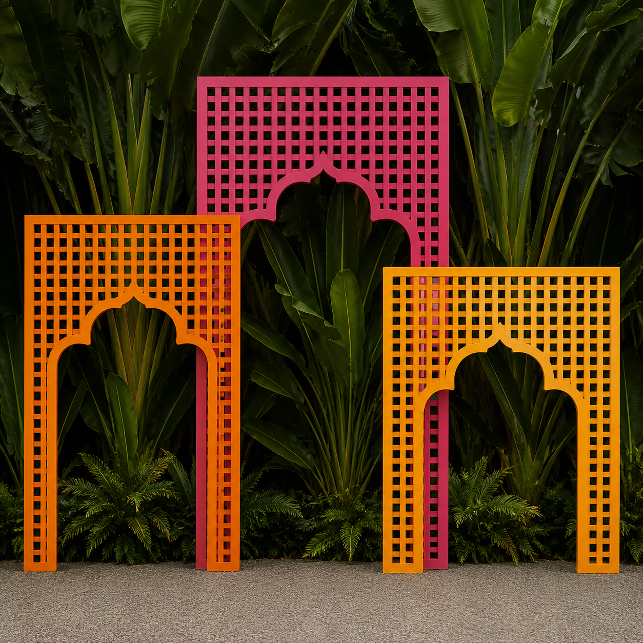 Moroccan Arch Decorative Backdrop Panels