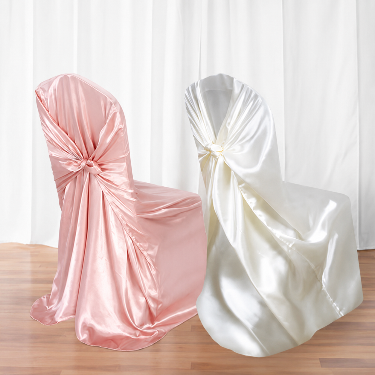 Satin Banquet Chair Cover Set