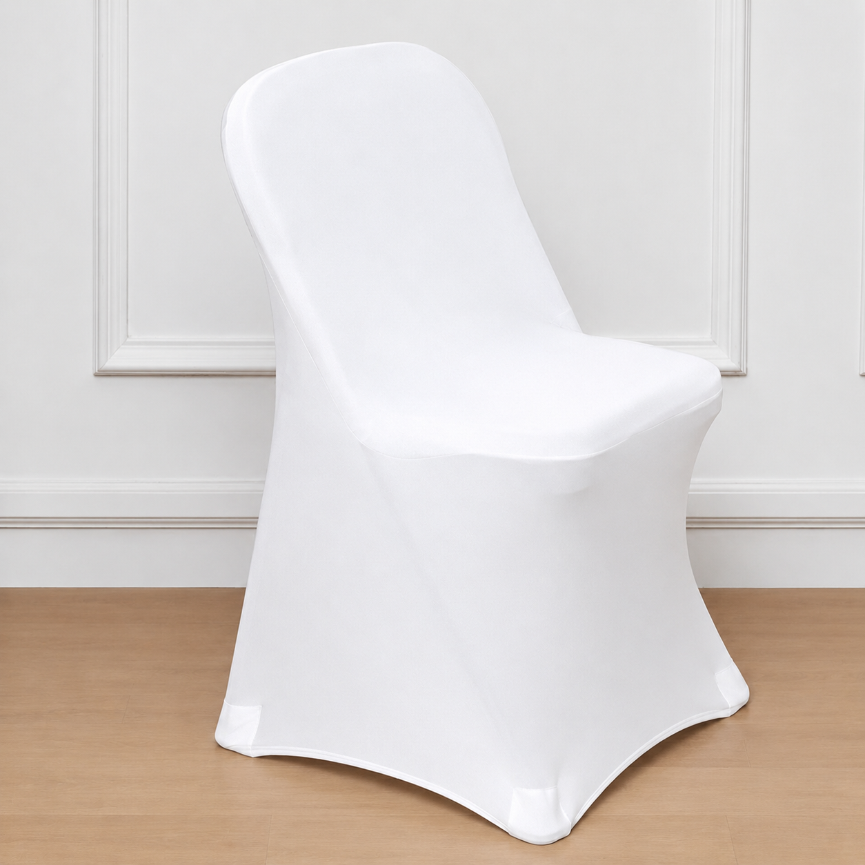 White Spandex Banquet Chair Cover