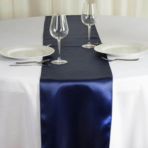 Satin-Navy Blue