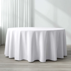 Polyester size -120 inches polyester-white