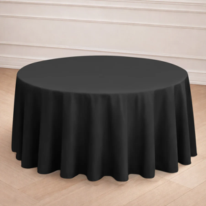 Polyester size -120 inches polyester-Black