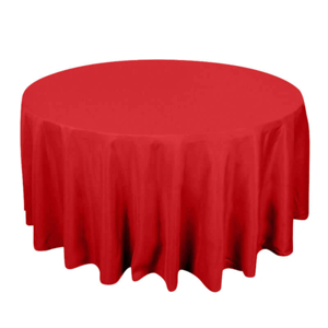 Polyester size -120 inches polyester-Red
