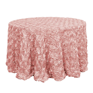 Satin Size-120 inches-Dusty Rose