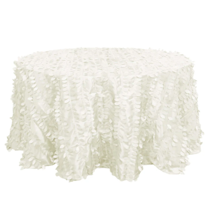 Satin Size-120 inches-Ivory