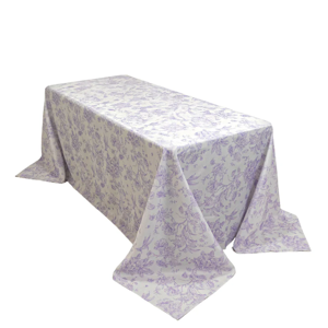 Polyester size-90×132 inches polyester-Lavender Lilac