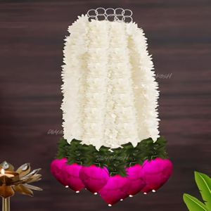 Divyakosh Garlands for Home Decoration, Lotus Hangings