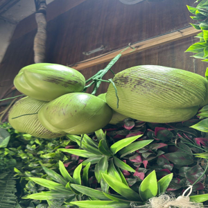 Artificial Green Coconut Bunch Hanging Decoration