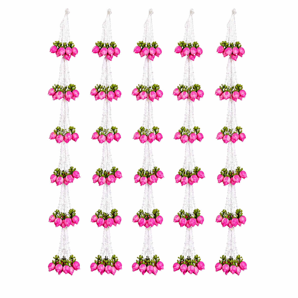 Artificial Lotus Bud Hanging Garland String