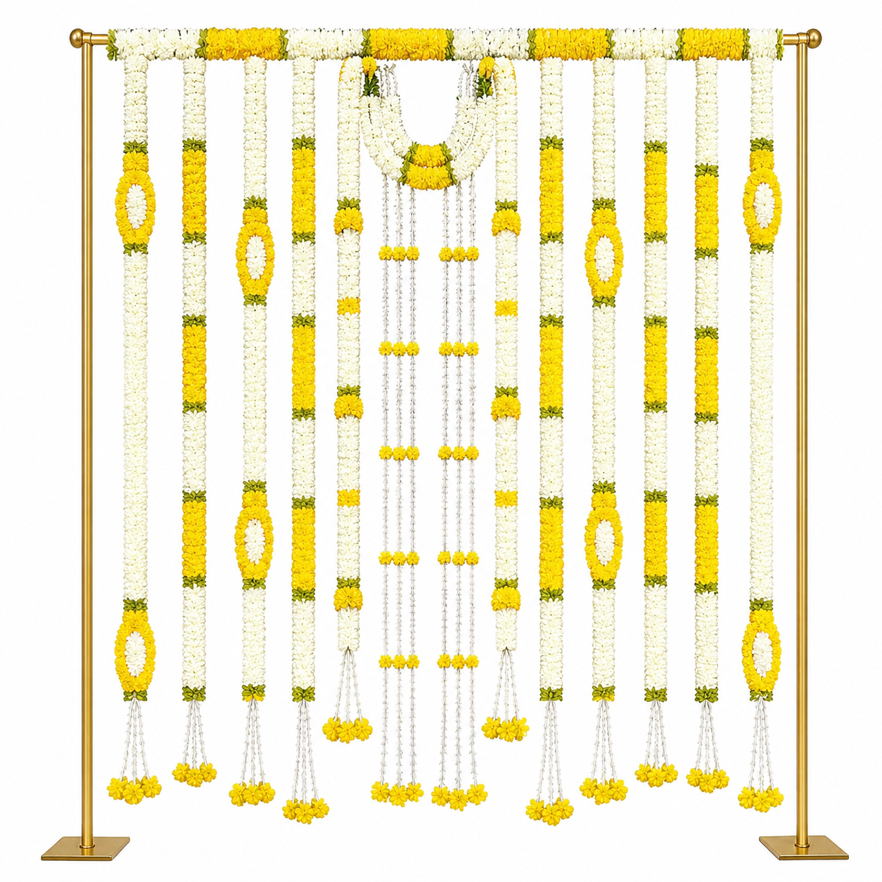 Floral Hanging Backdrop Decoration Set
