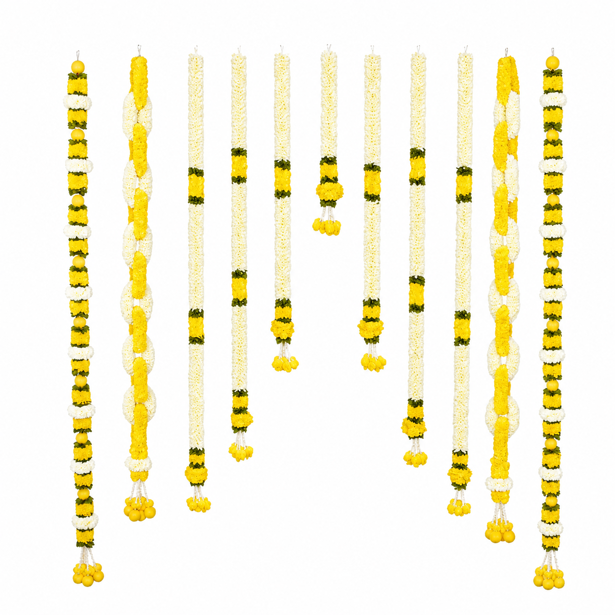 Artificial Floral Hanging Garland Set